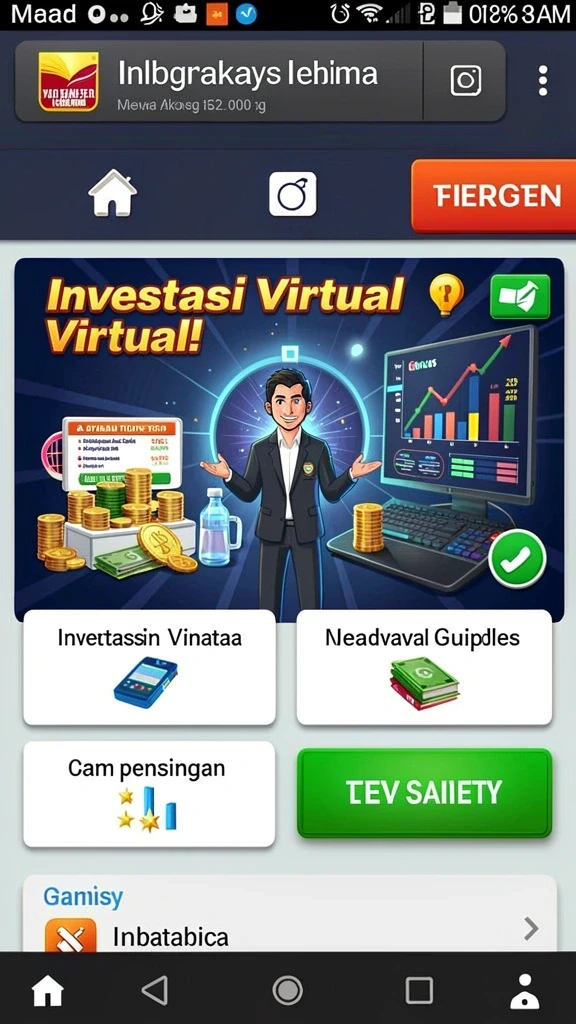 88id - Tampilan antarmuka yang menarik dan mudah dinavigasi.