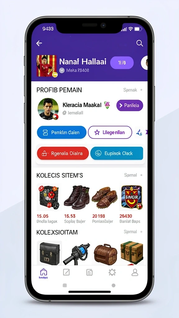 hot51 - Tampilan antarmuka yang menarik dan user-friendly.
