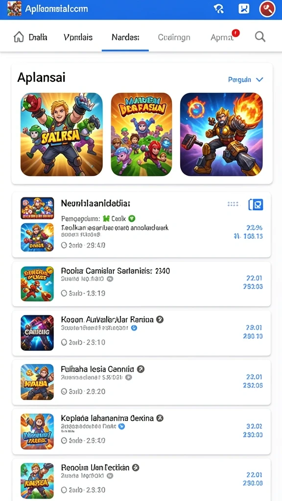 megaidr - Tampilan antarmuka yang menarik dan mudah diakses.